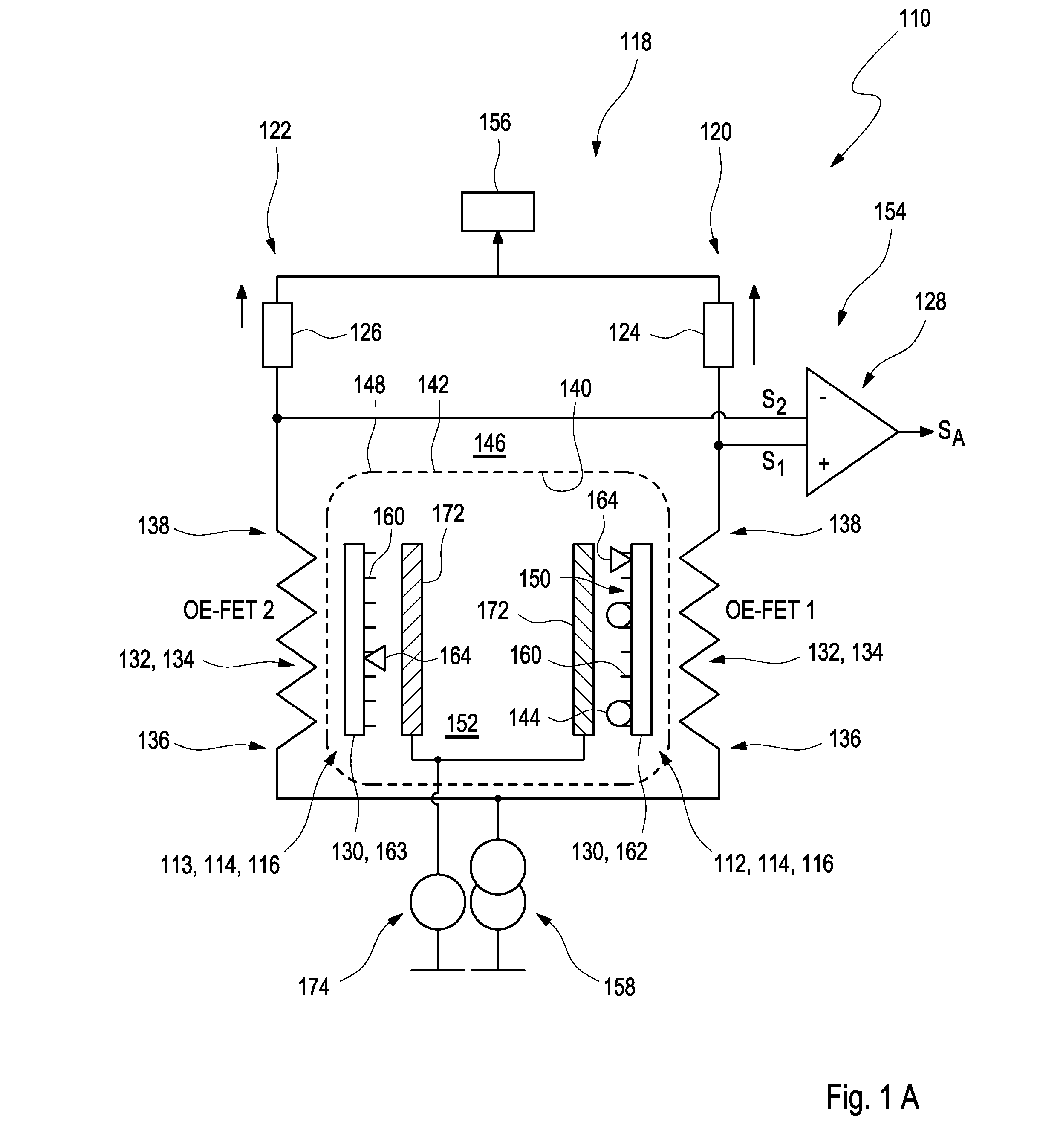 Sensor Device for Detecting an Analyte