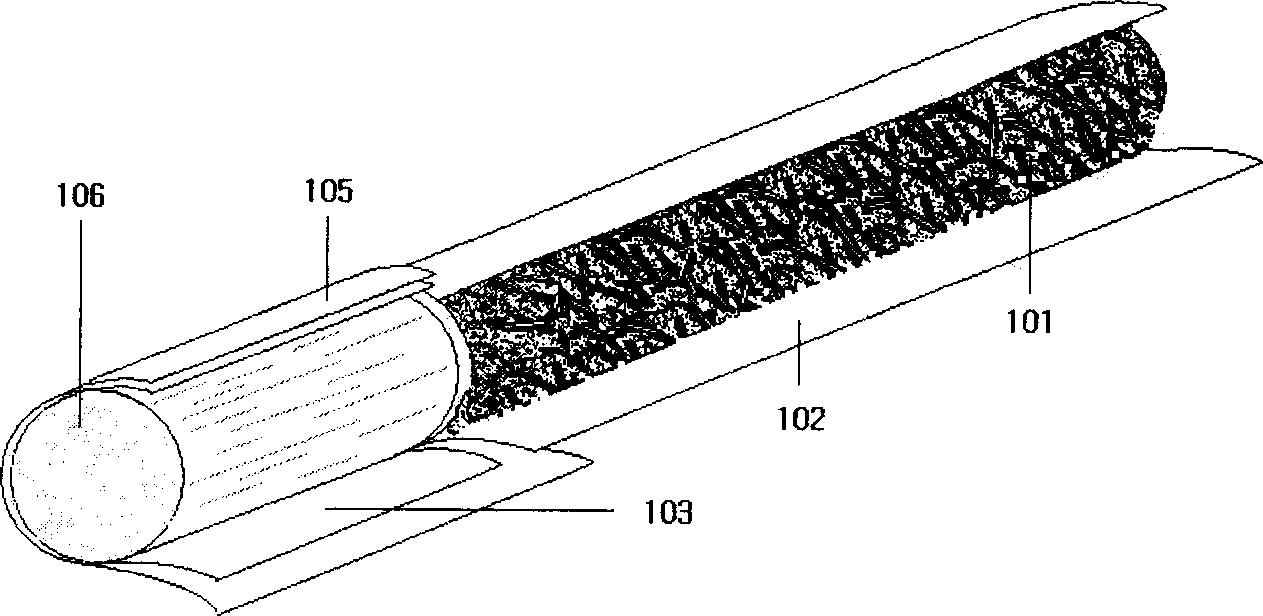 Environment-friendly multifunctional porous roll paper production method and its device