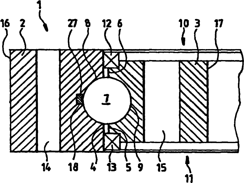 Rolling bearing arrangement and wind turbine equipped therewith