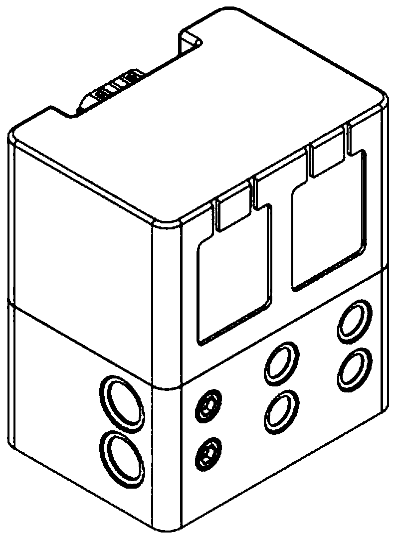 Hydraulic integrated control unit for hydraulic interconnection suspension and control method thereof