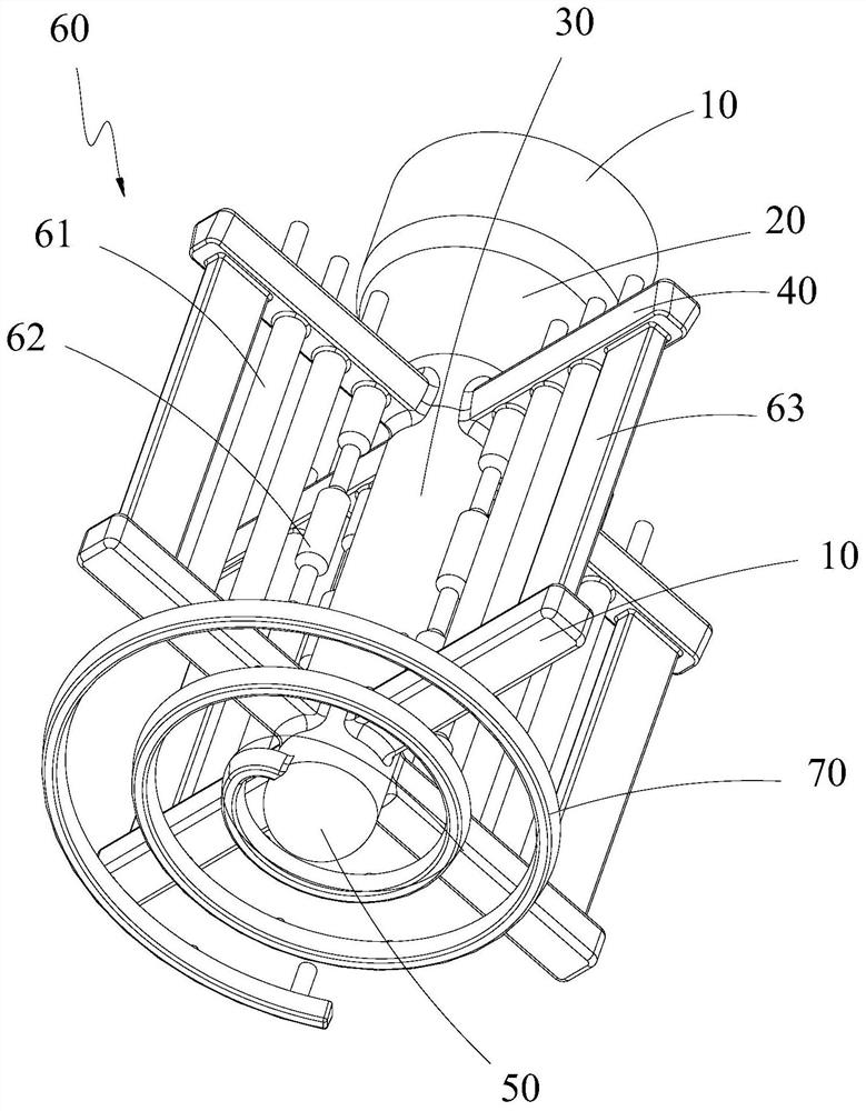 Gating system for casting alloy standard samples and manufacturing method of mold shell