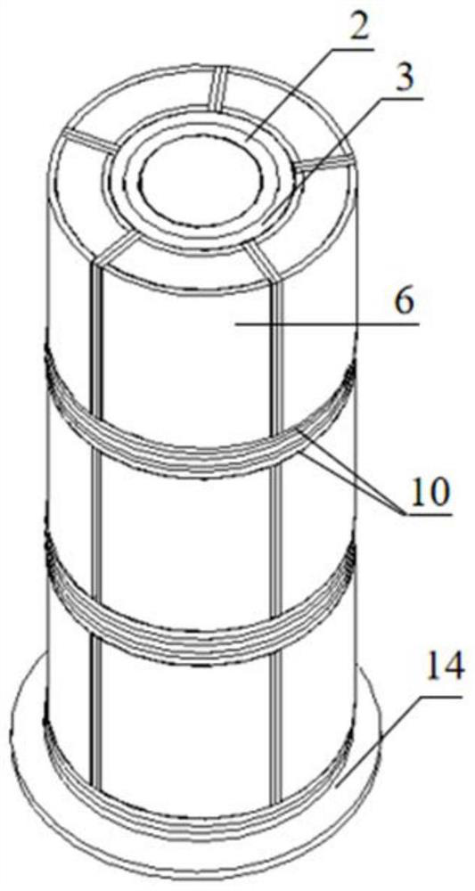 Assembled movable anti-explosion device applied to round pier column and its construction and replacement method