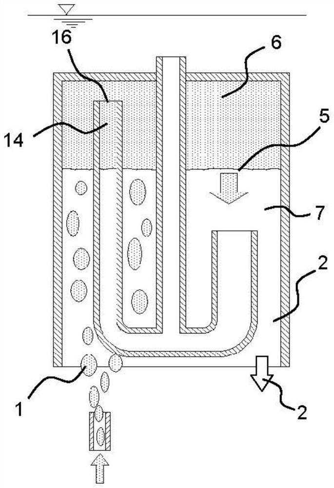 Method and filter device for filtering a liquid