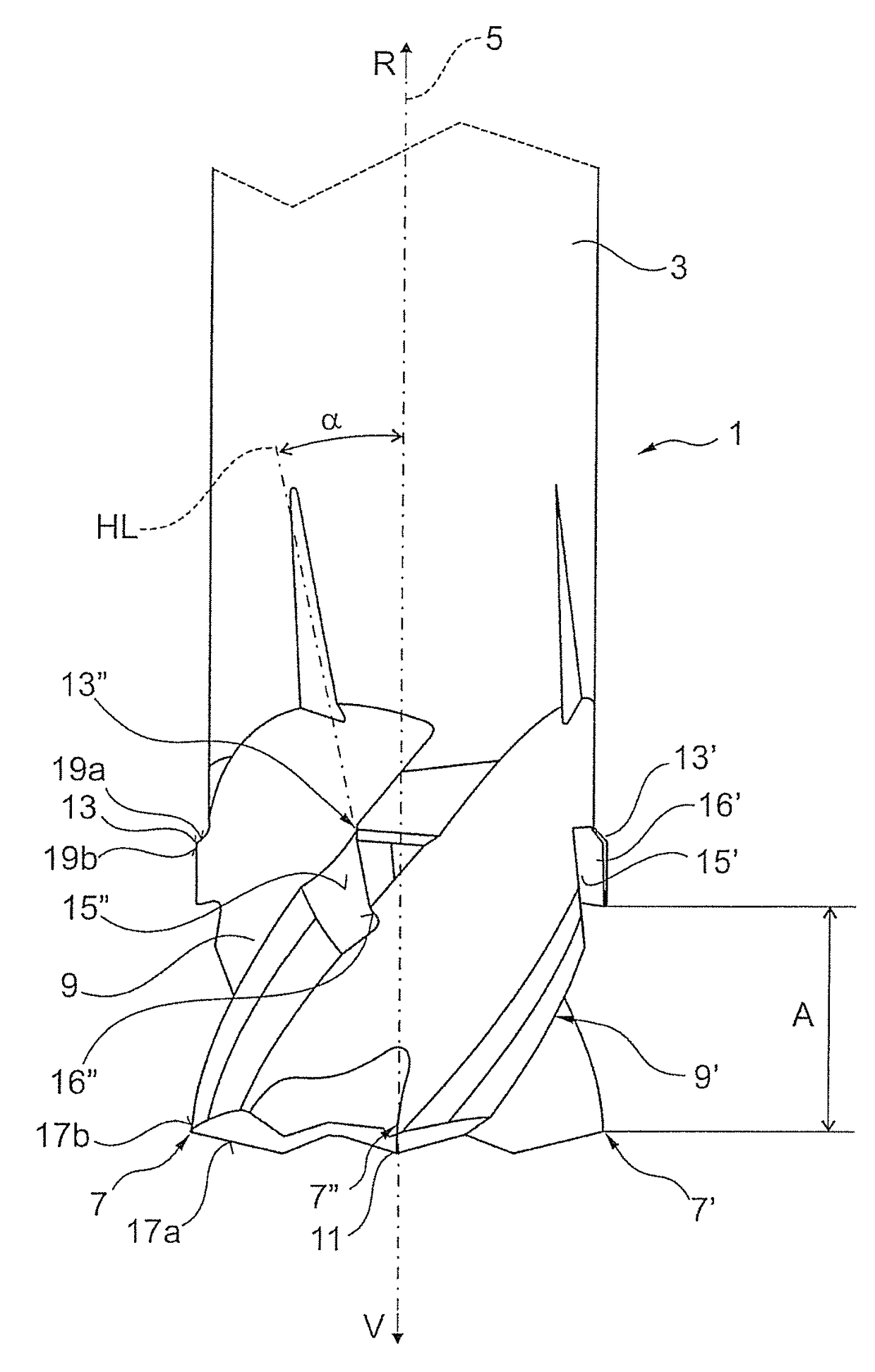 Milling and boring tool