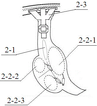 Parotid gland post-operation pressure bandaging device