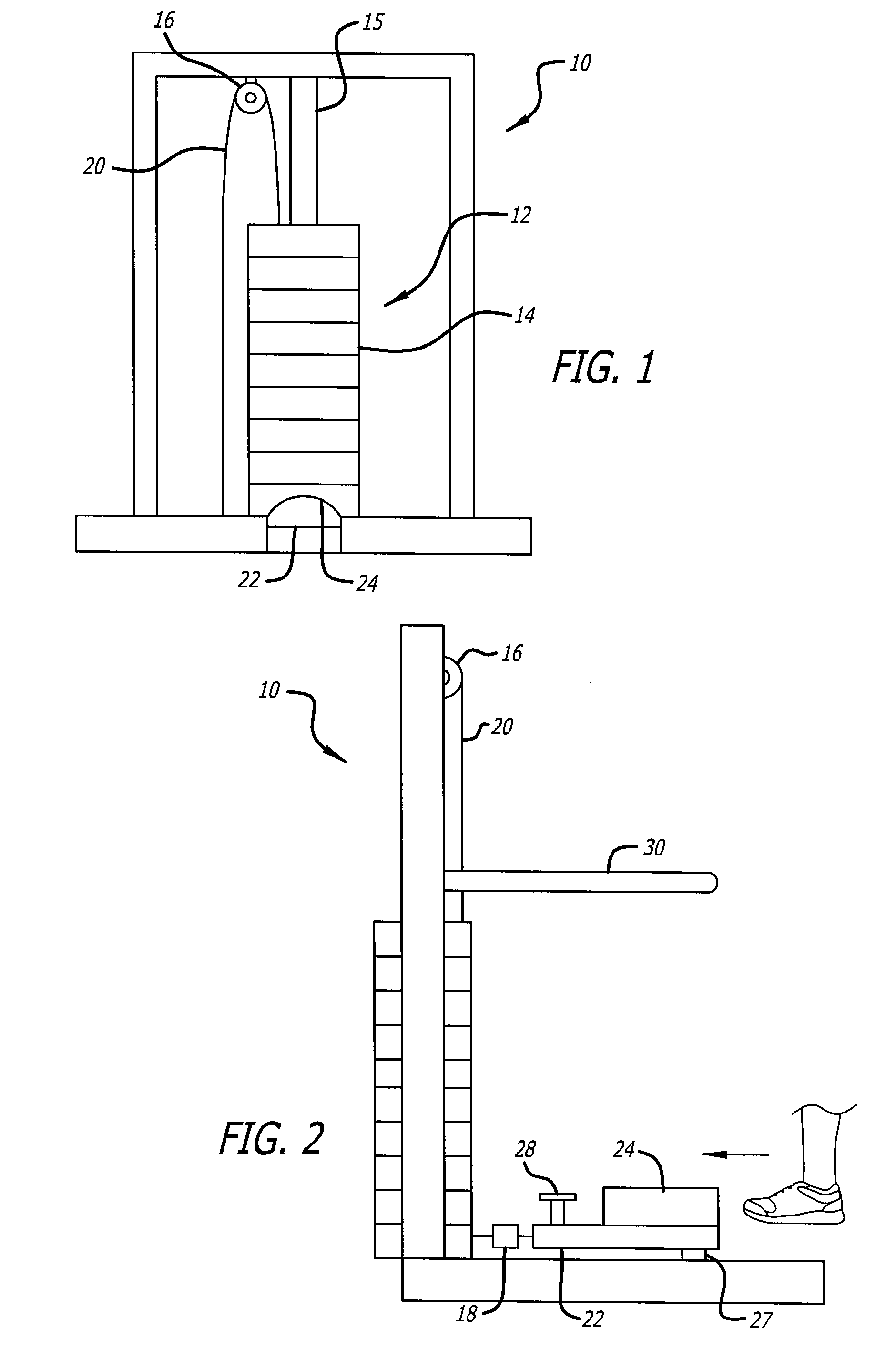 Apparatus and method for treating the foot