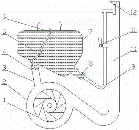 Knapsack-type electric atomizing sprayer for plant protection