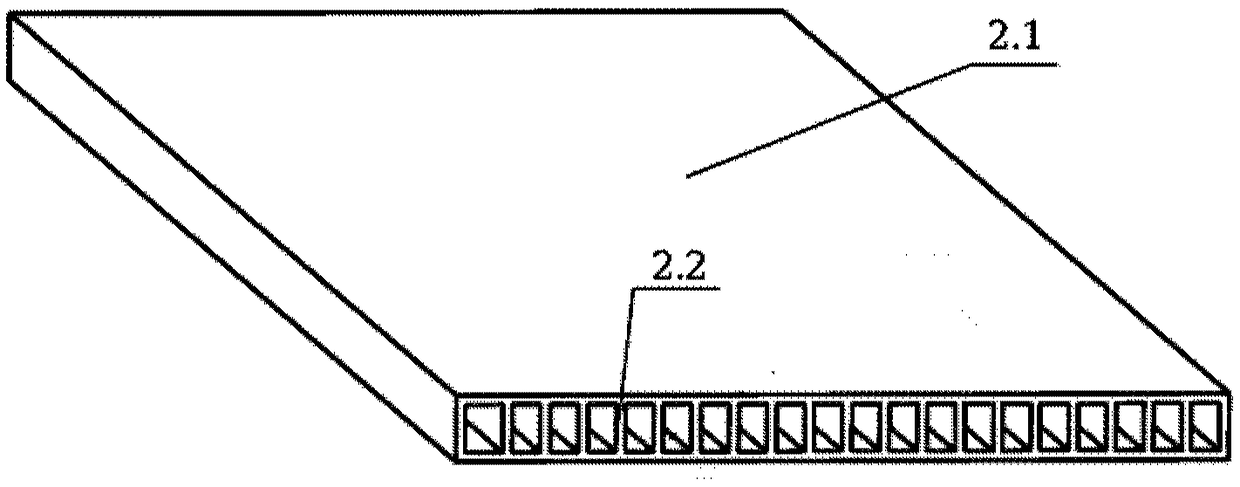 LED lamp with concurrent flow vapor chamber radiator