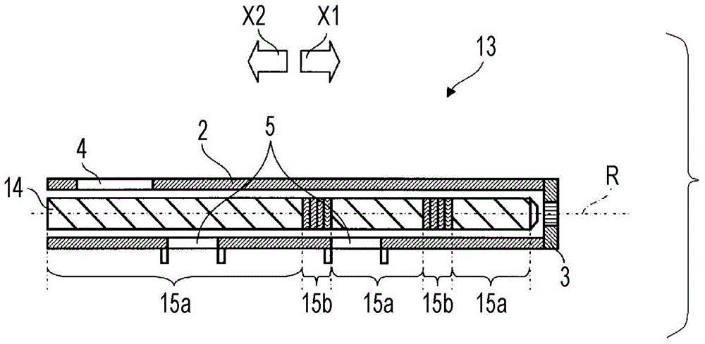 Screw pair and co-rotating intermeshing twin-screw extruder provided with screw pair