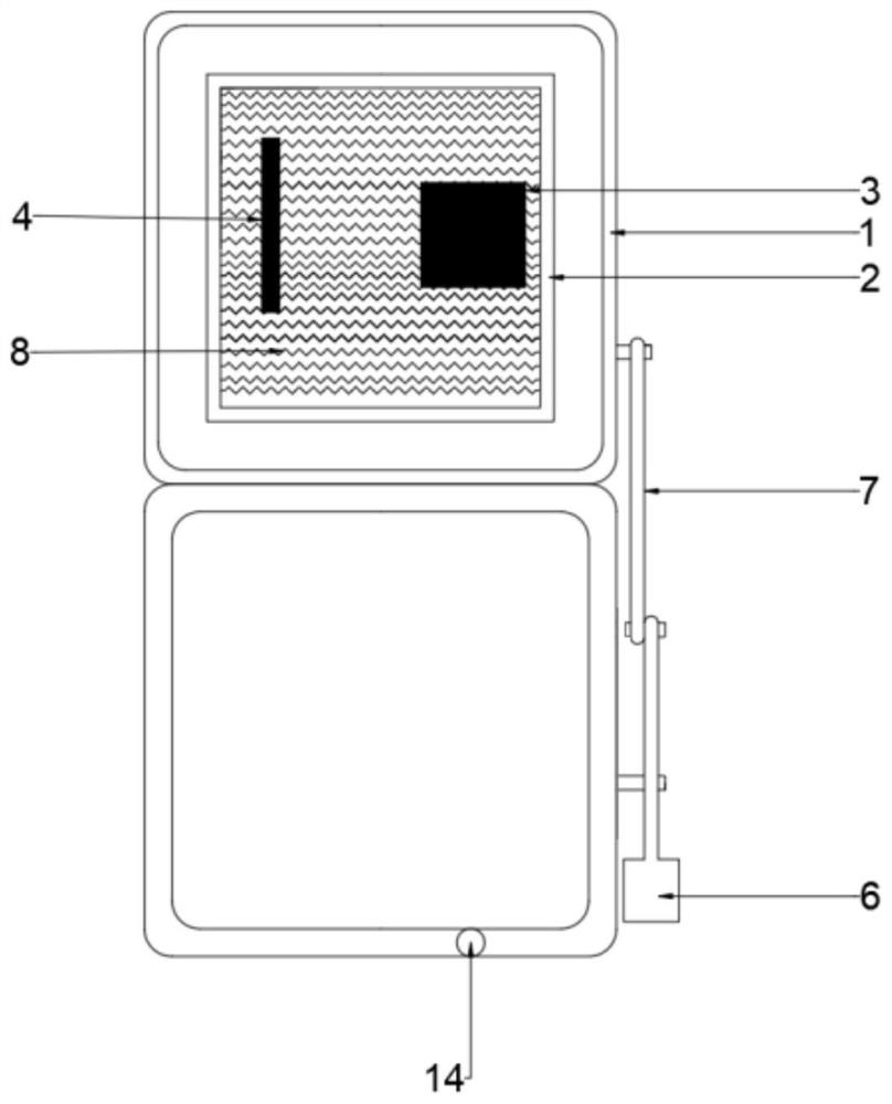 Intelligent garbage can with disinfection function for storing medical waste