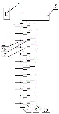 An array type wind power generation system