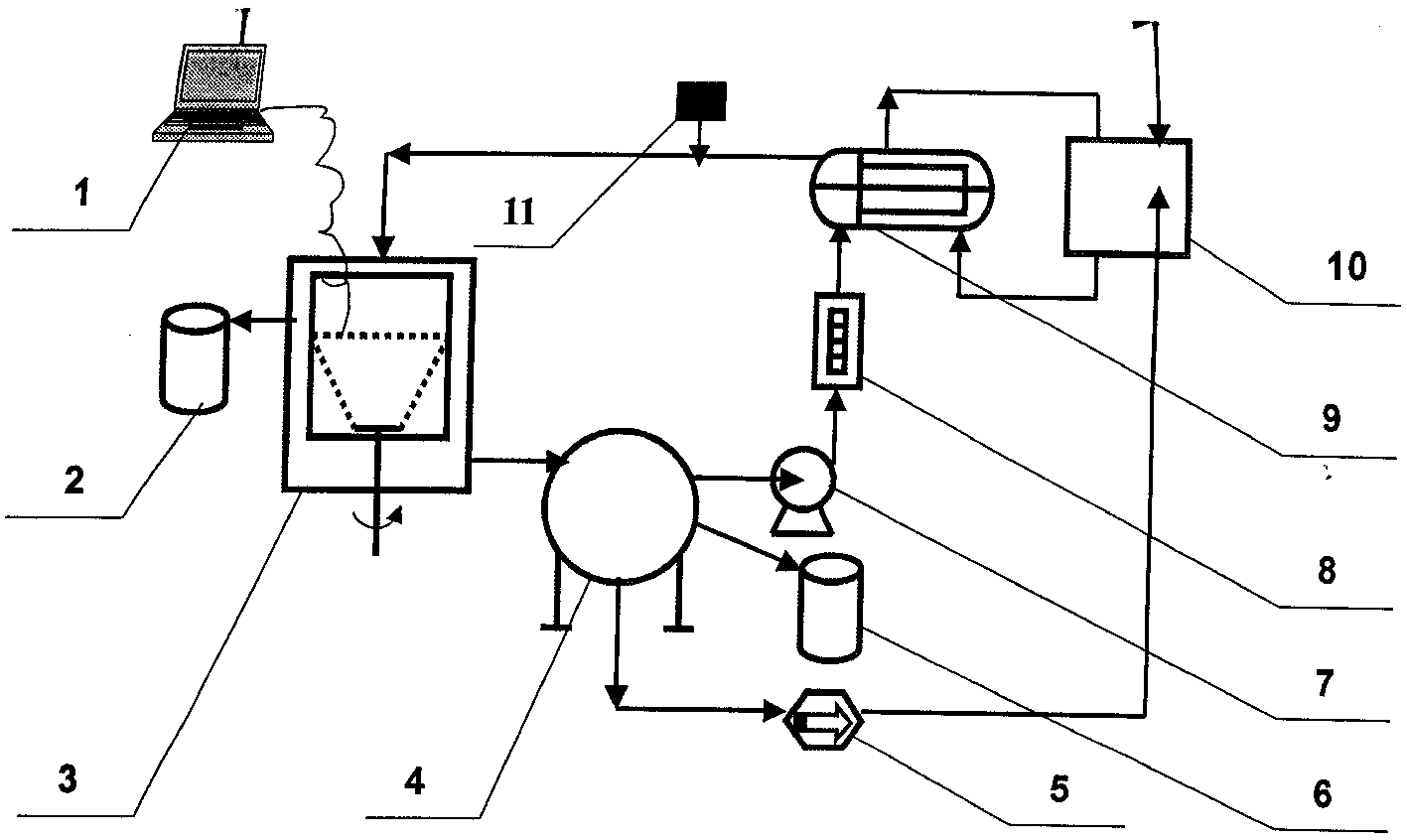 Low temp method for concentrating extracting solution of Chinese herbal medicine and its devices