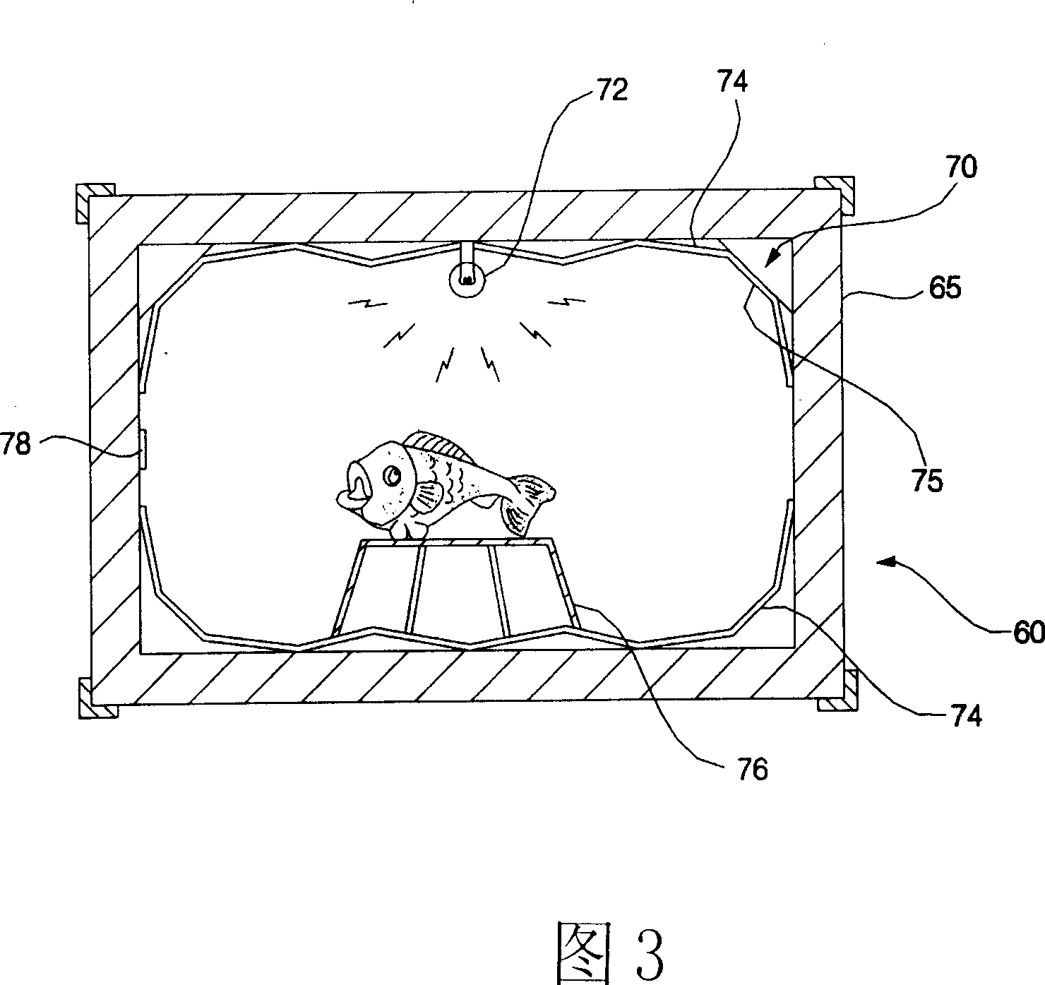 Thawing combined parts for refrigerator and thawing chamber