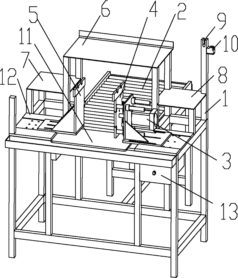 Accumulator plate pack welding table