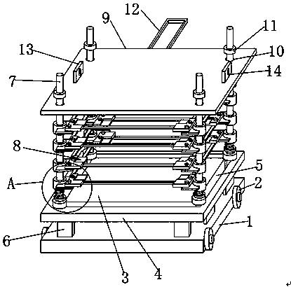 Fabrication and transportation device for building boards