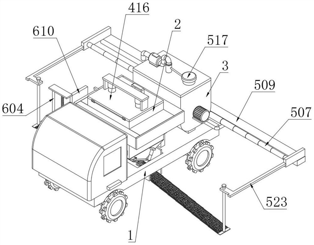 High-yield digital control and processing method for rice field