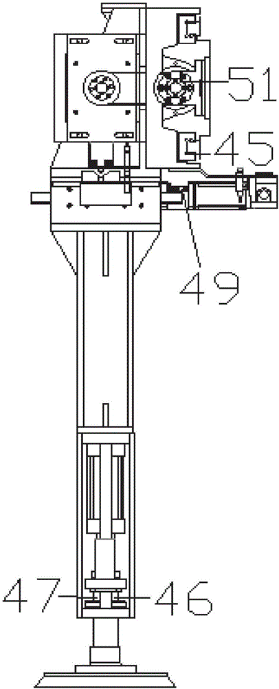 Glass loading and unloading device and control method thereof