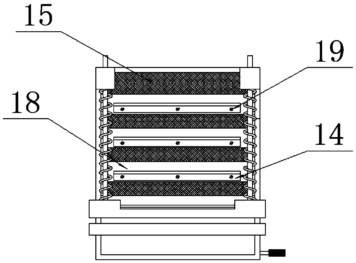 Test frame device for steel grits splashing trend for sand blasting machine equipment production