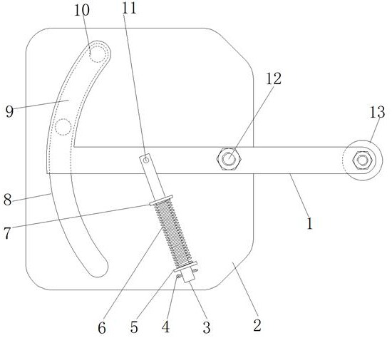 Device for detecting conveying stability of aerated concrete pouring mould box and bottom plate