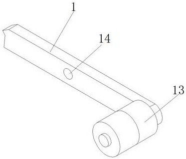 Device for detecting conveying stability of aerated concrete pouring mould box and bottom plate