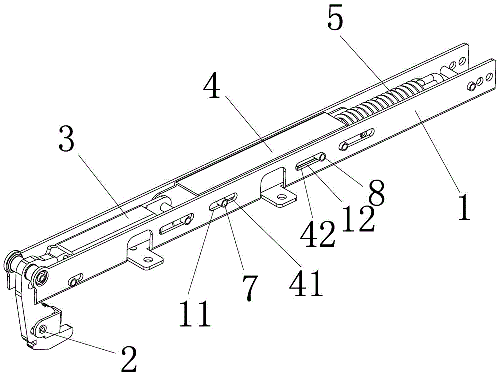 Oven hinge with two-way buffering function