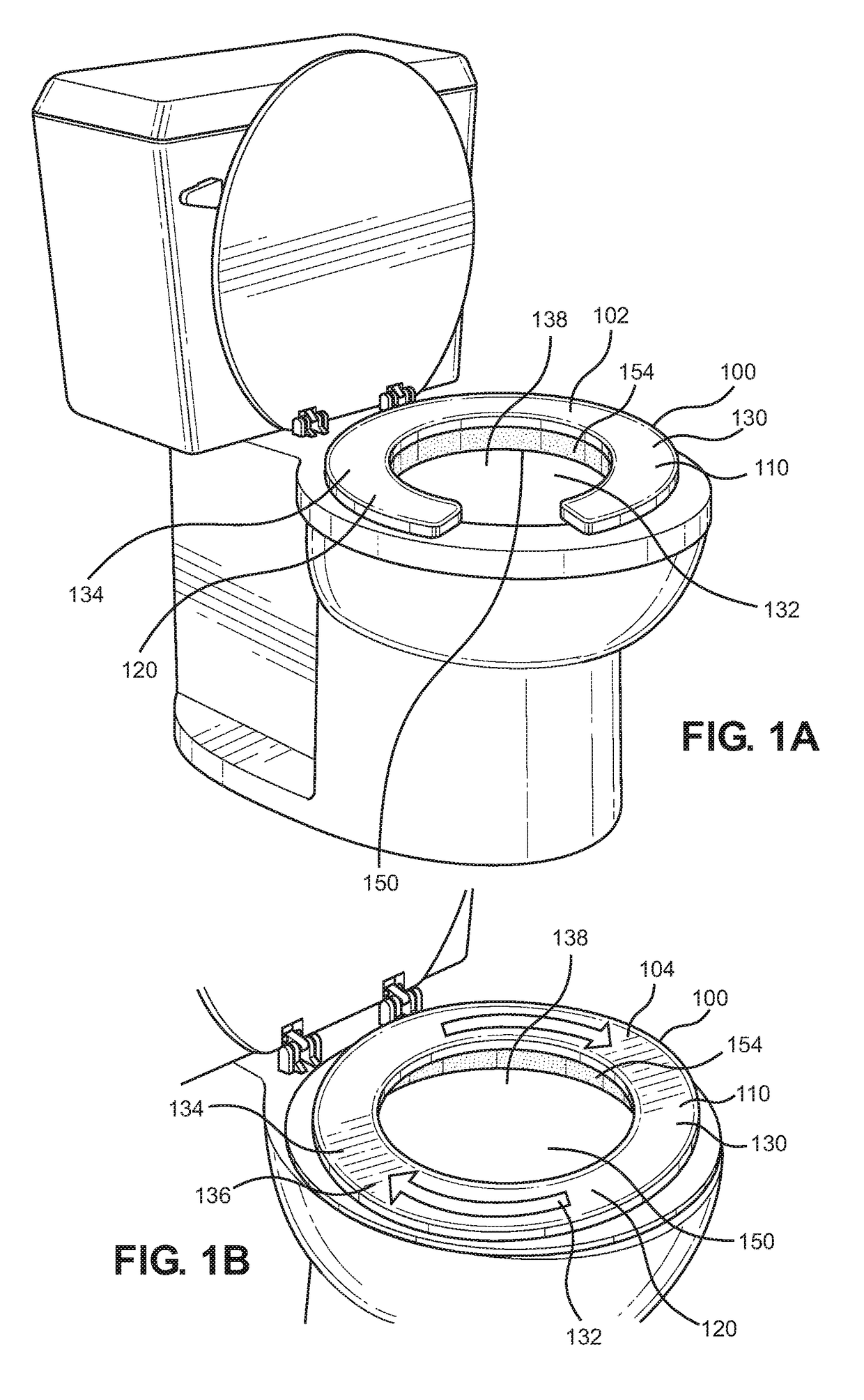 Swivel flow seat