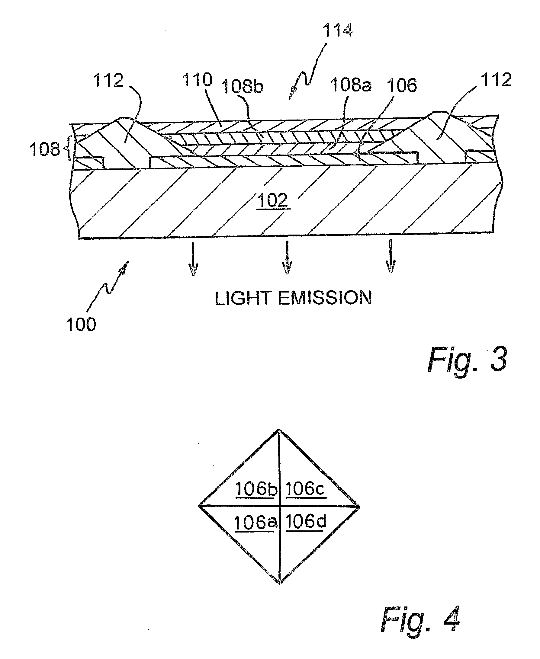 Optoelectronic display and method of manufacturing the same