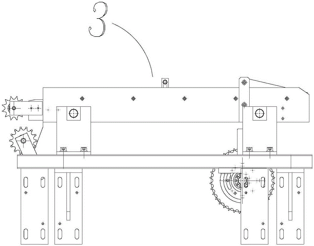 Medium-large-density battery piece wrapping machine