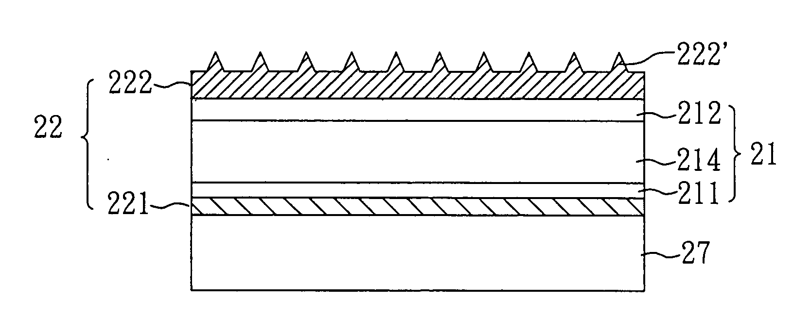 Sub-wavelength structure layer, method for fabricating the same and photoelectric conversion device applying the same