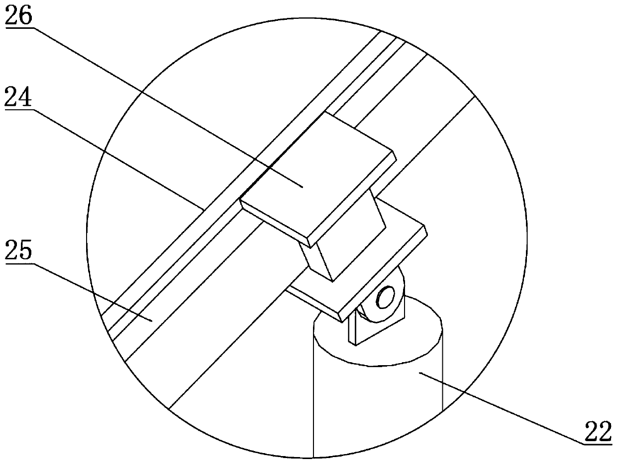 Installation and rotation device of diversified collection board used for photovoltaic power generation