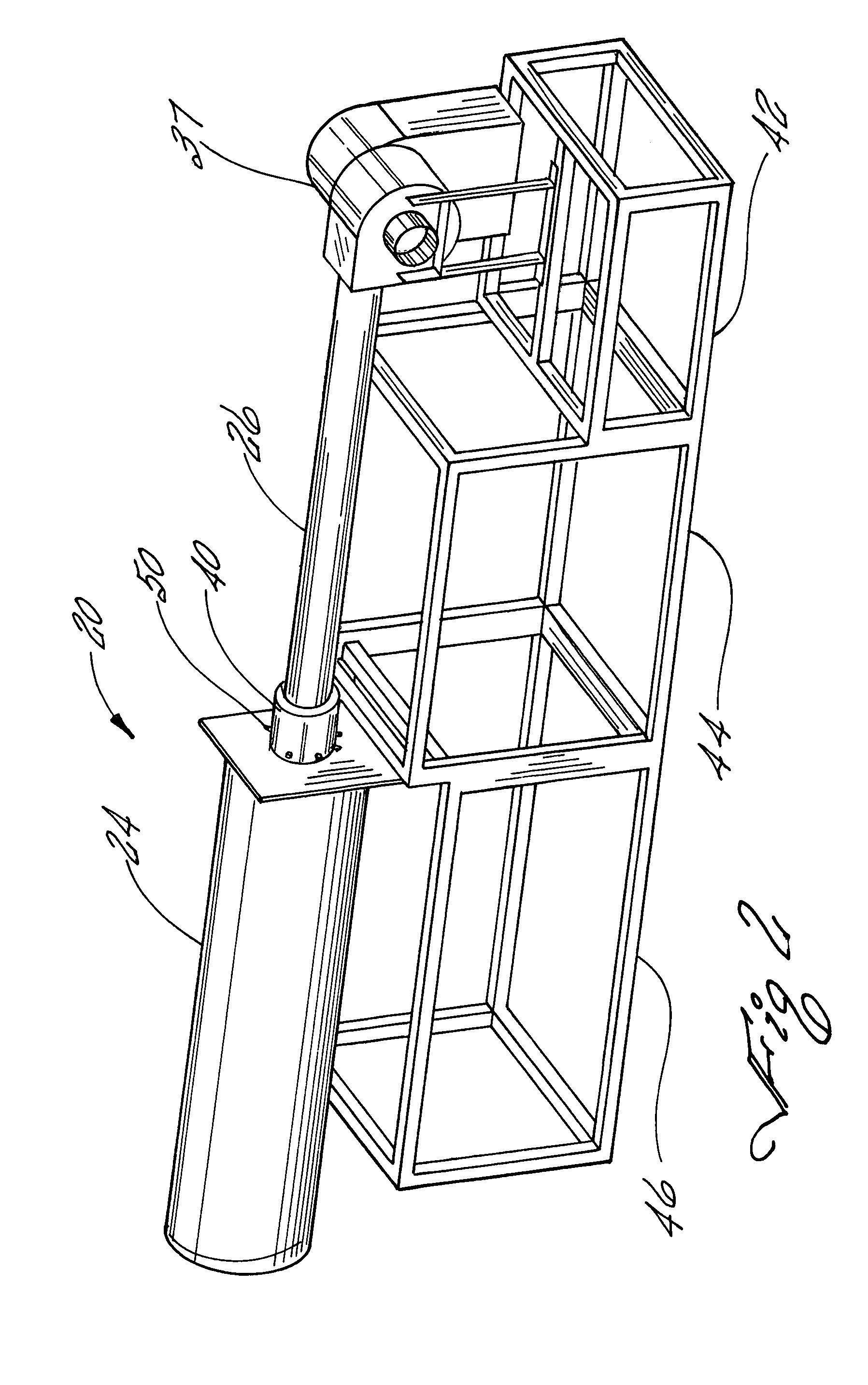 Combustion device to provide a controlled heat flux environment