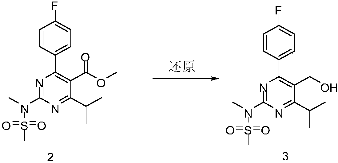 Method for synthesizing rosuvastatin calcium intermediate impurity