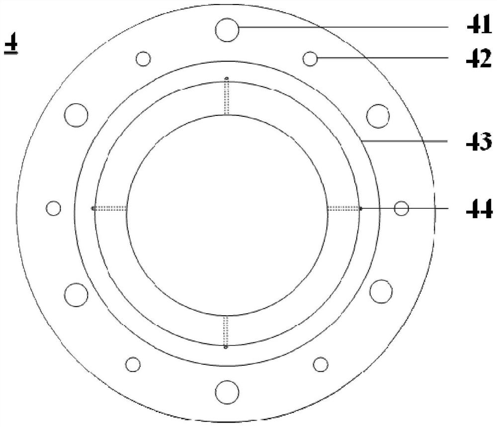 Aging test device and aging test method for O-shaped sealing ring