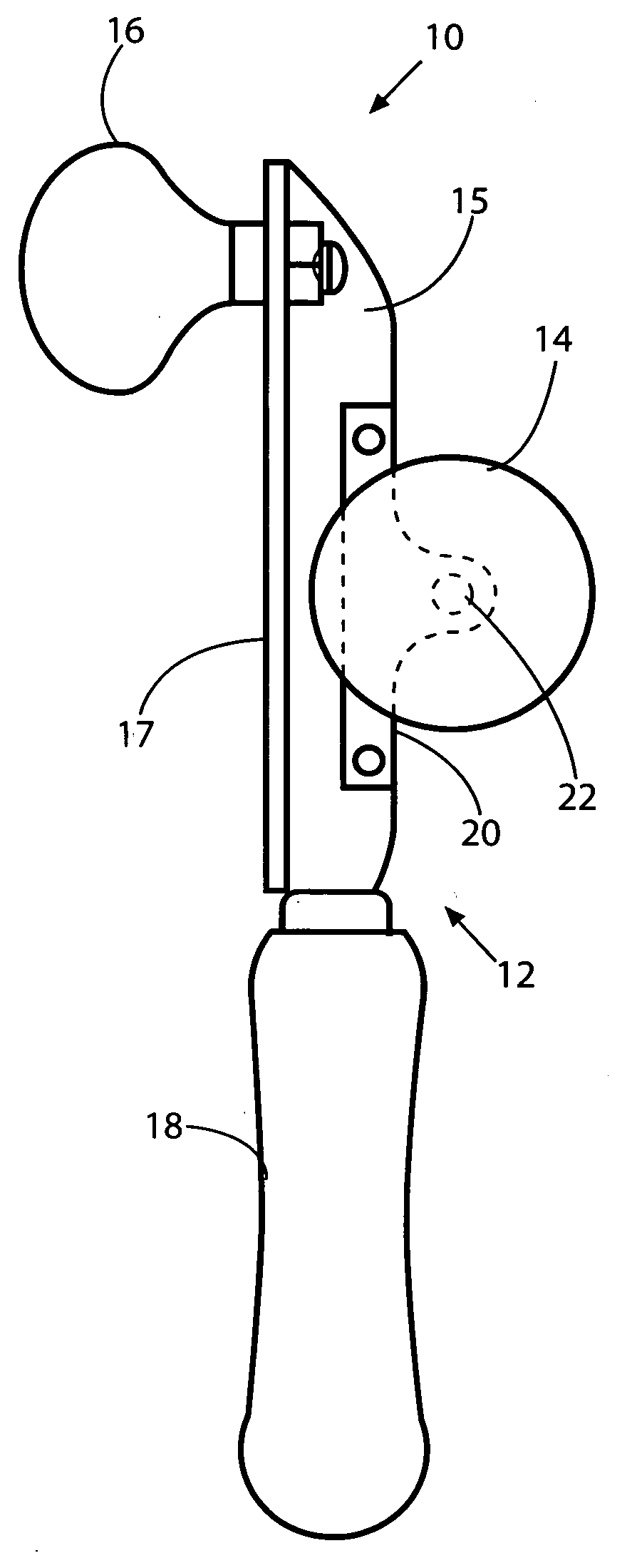 Tire sidewall stitcher