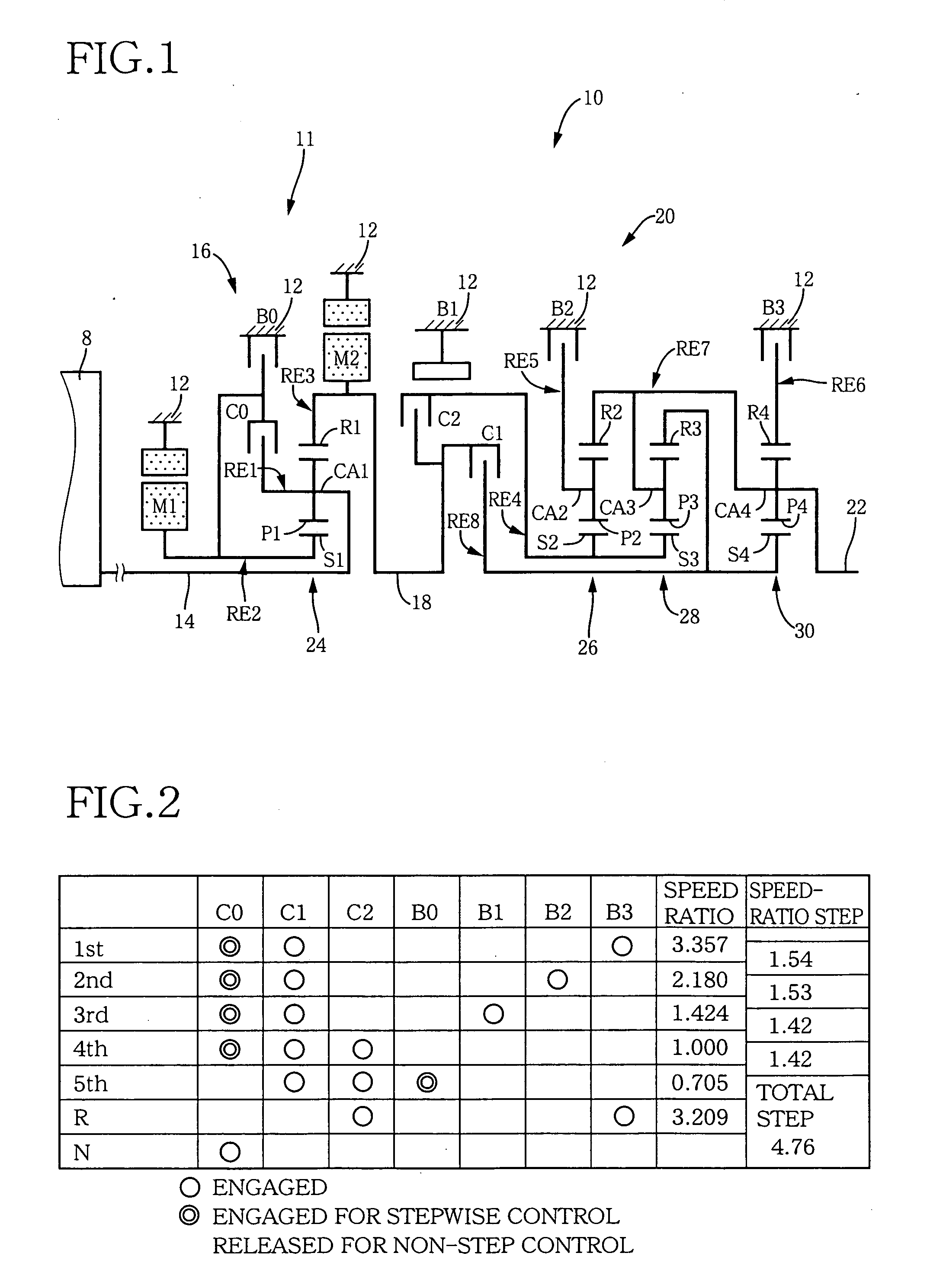 Control apparatus for use with driving device of vehicle