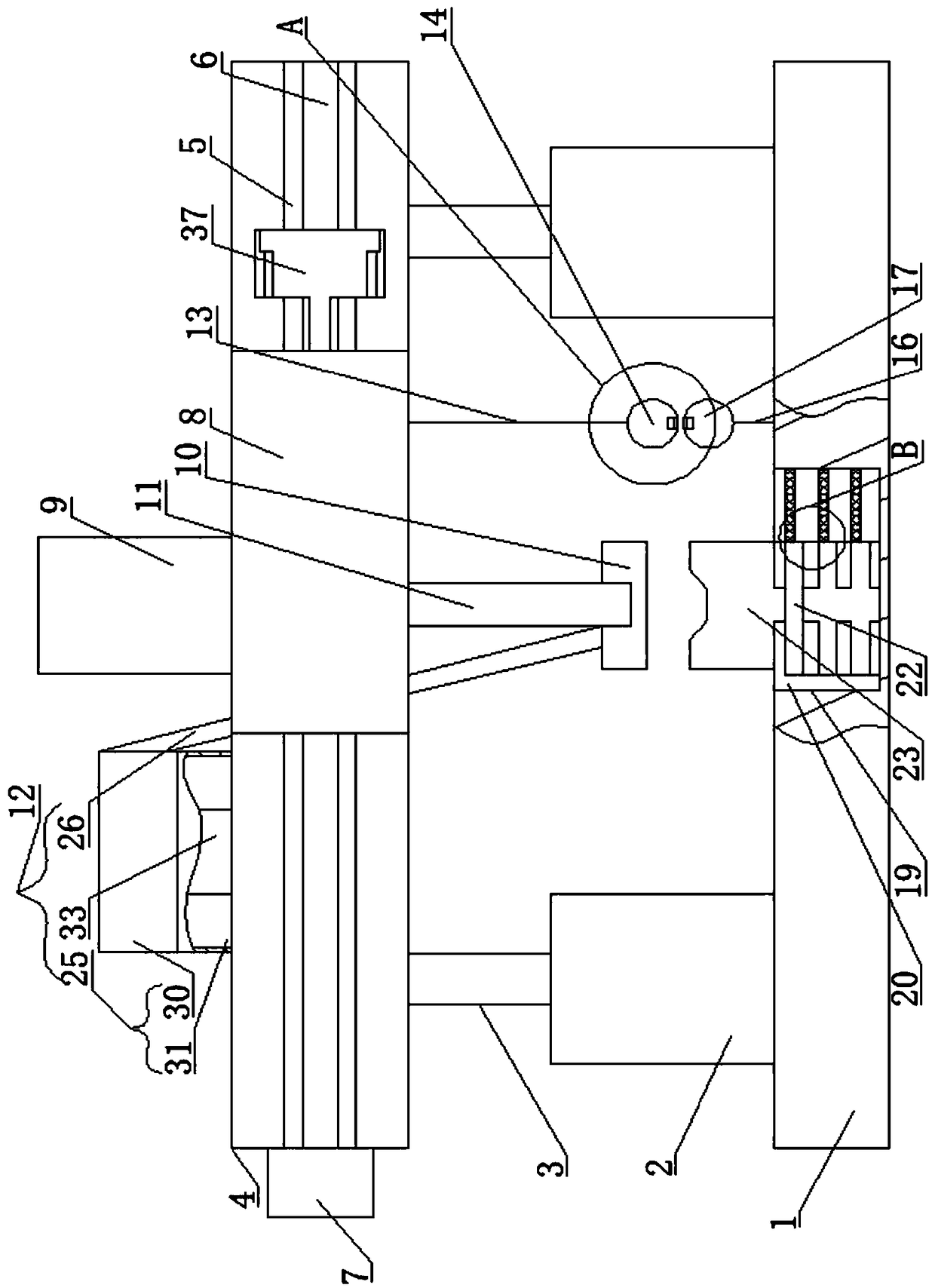 Automatic-adjusting button sewing machine