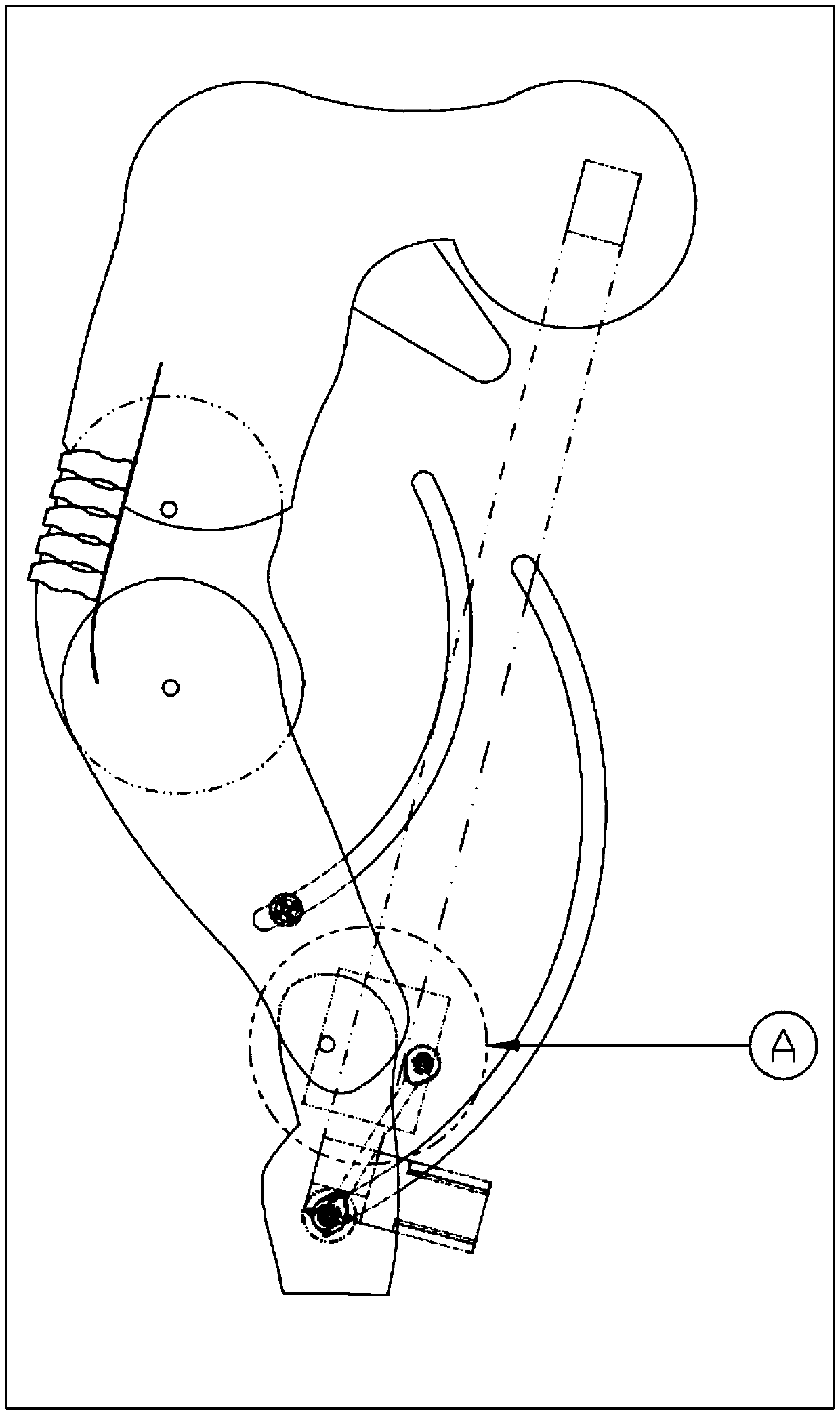 Automatically adjustable lumbar puncture manikin