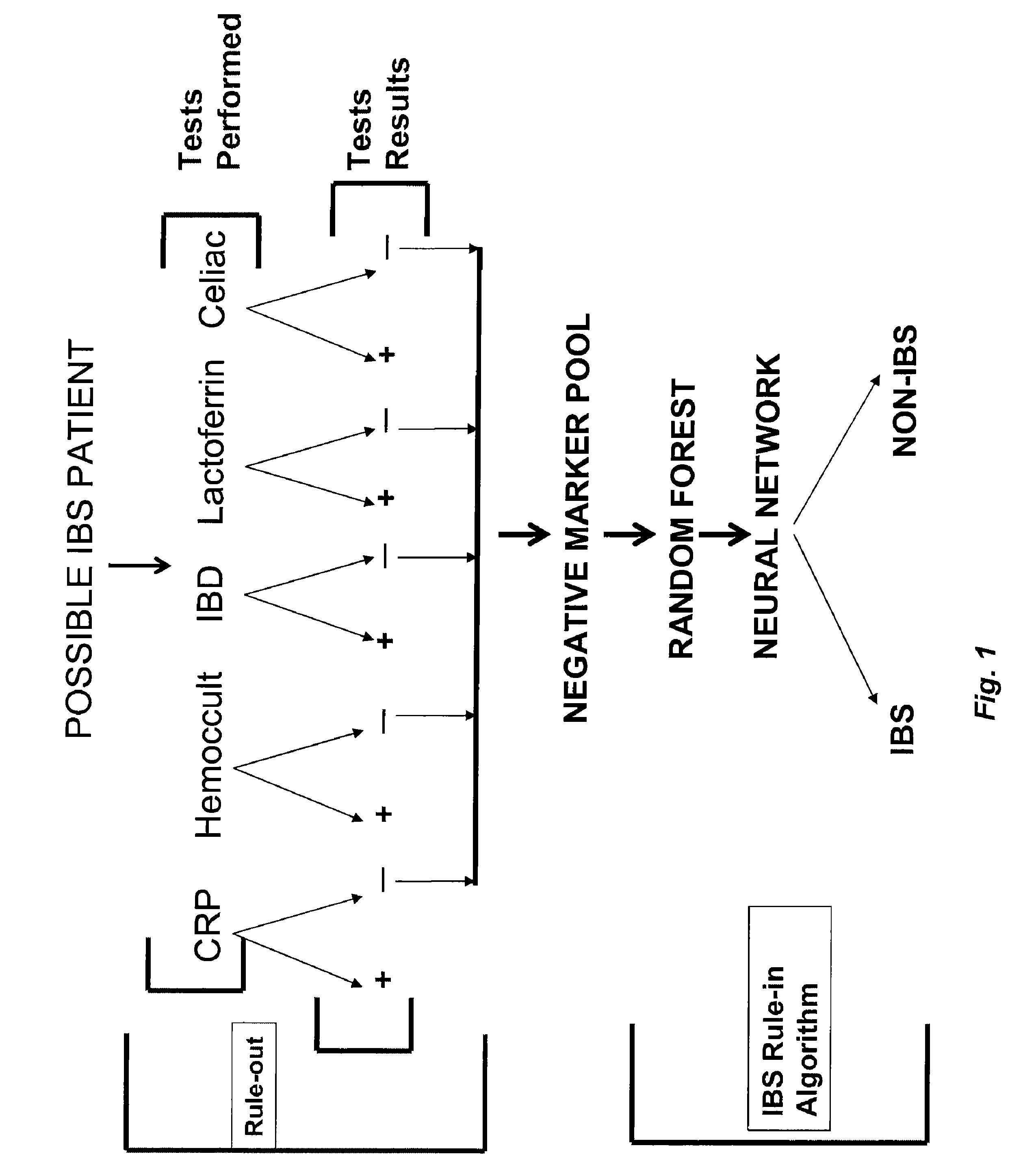 Method and system for assisting in diagnosing irritable bowel syndrome