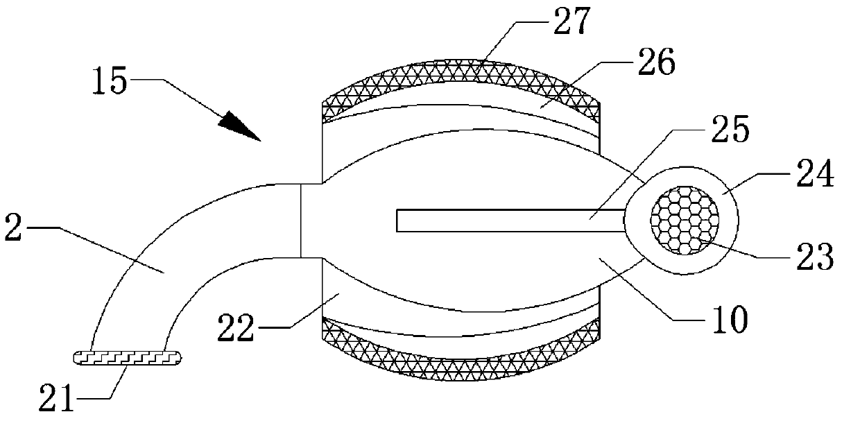 Thread cutting device for shoe processing