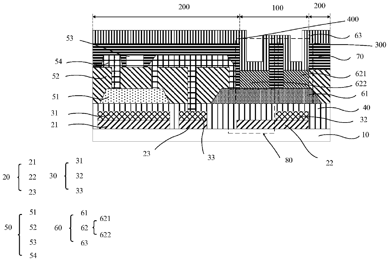 Double-sided display panel and preparation method thereof