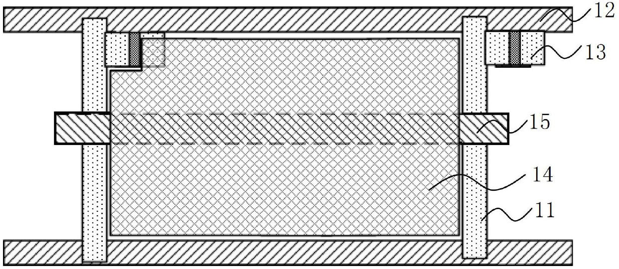 Pixel structure and corresponding liquid crystal display device