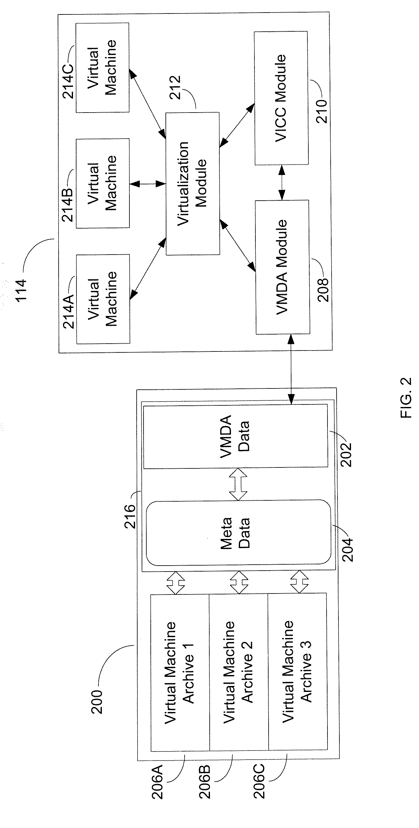 System and method for deploying a virtual machine