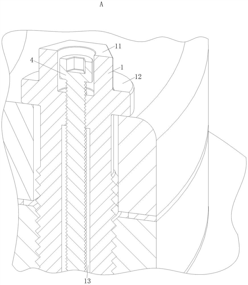 Fastener for automobile and using method thereof