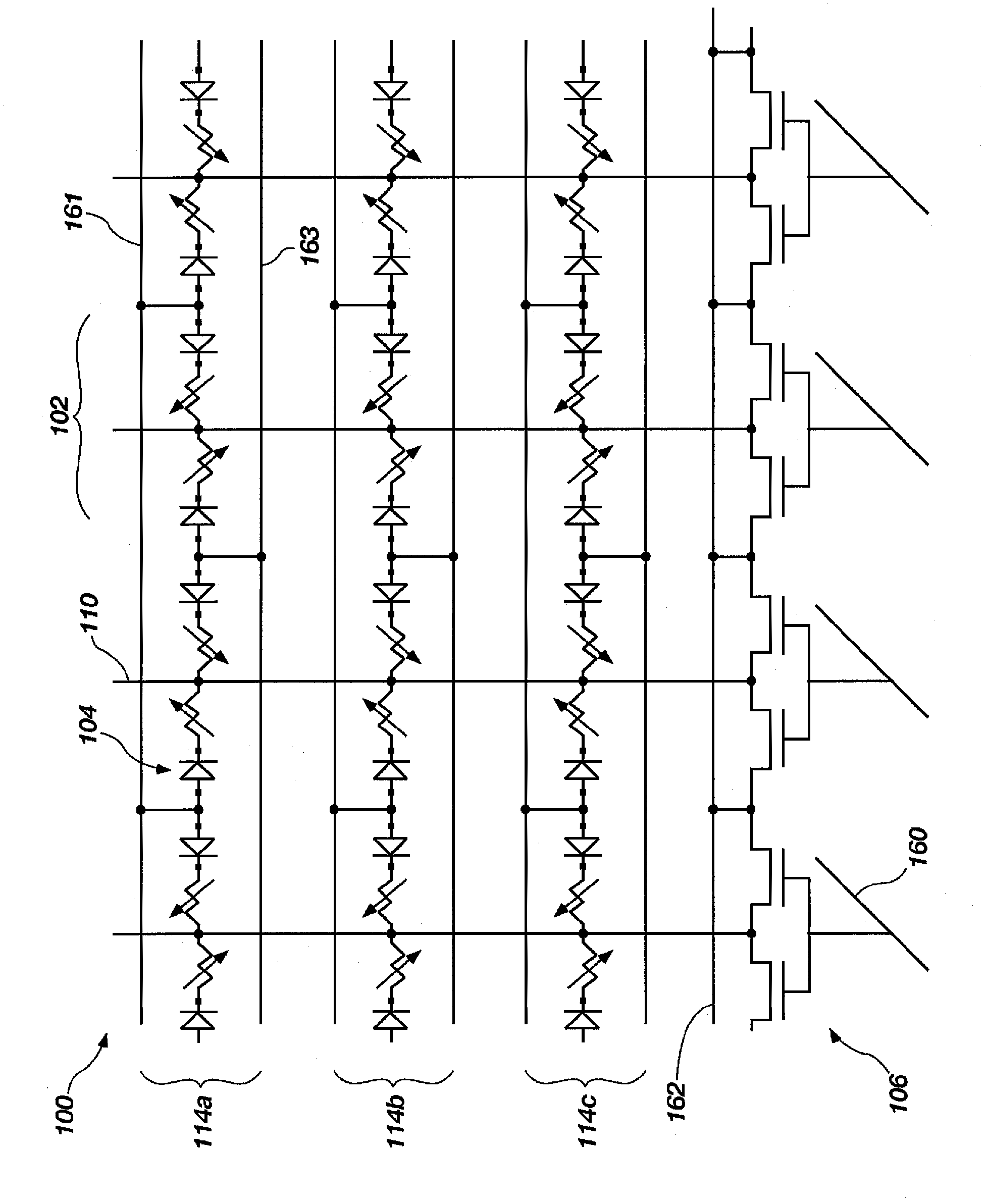 Methods, structures and devices for increasing memory density