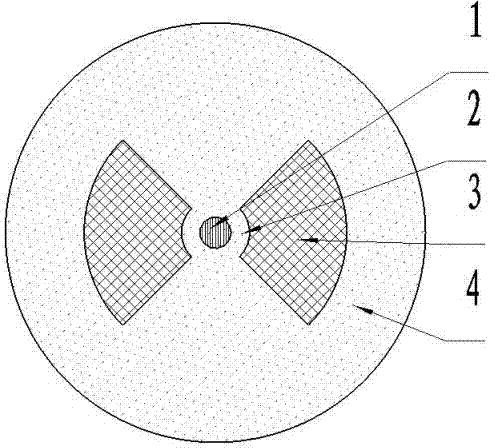 Method for making bow-shaped polarization maintaining optical fiber for Y waveguide
