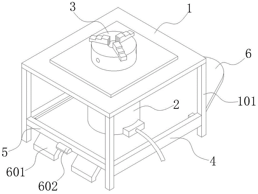 Thermal spraying device for short shaft part