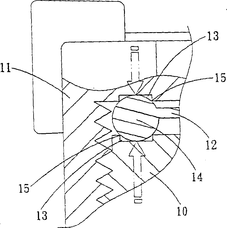 Diaphragm combination structure for pressure gauge