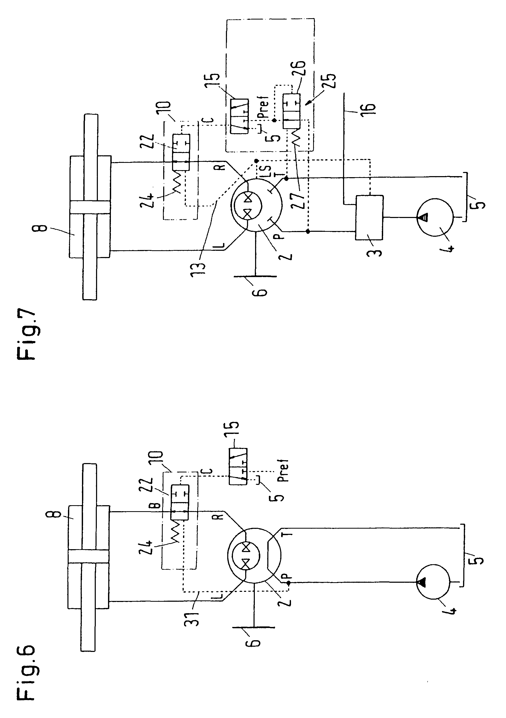 Hydraulic steering