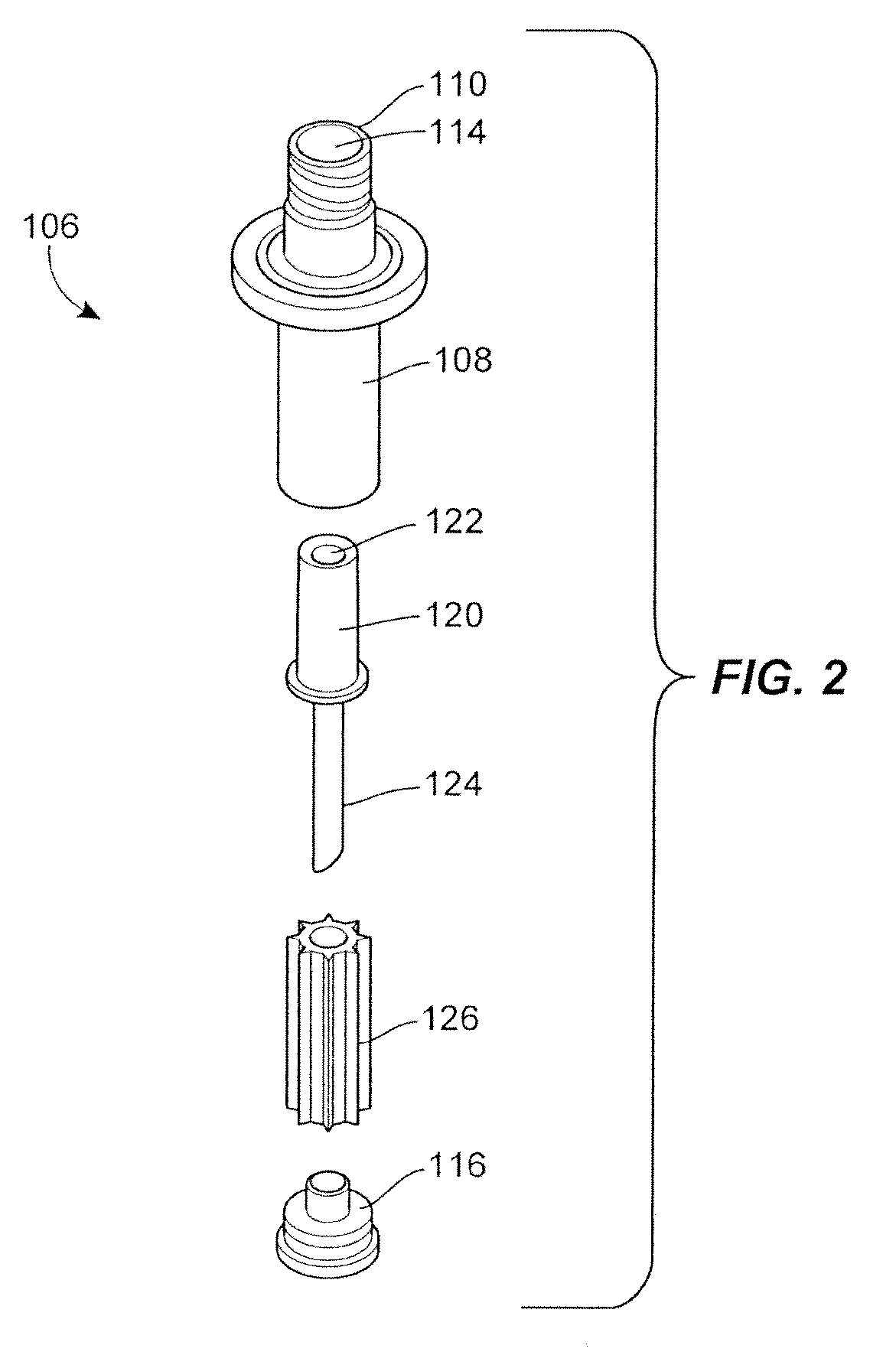 Port Assembly for Use With Needleless Connector