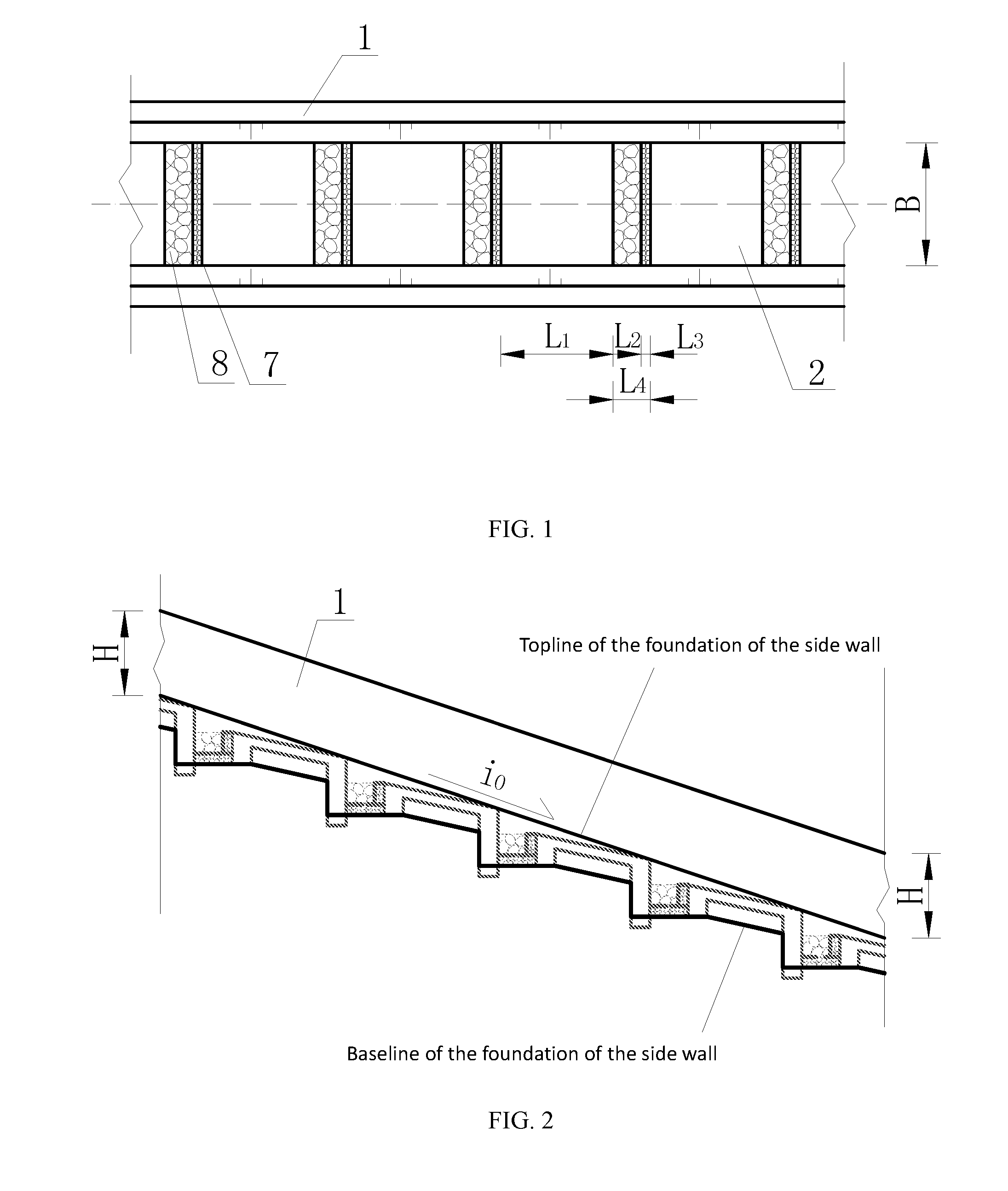 Debris flow drainage channel with step pool structure and its applications